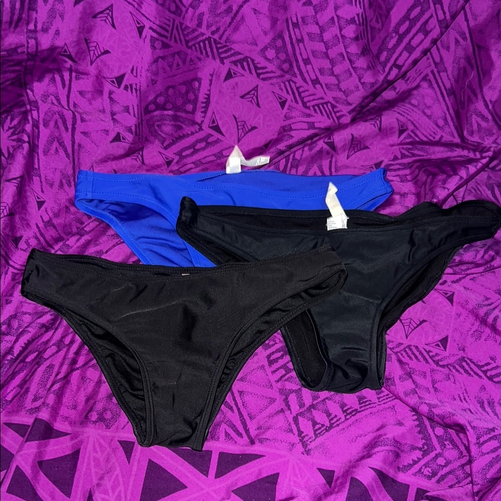 Three Bikini Bottoms!